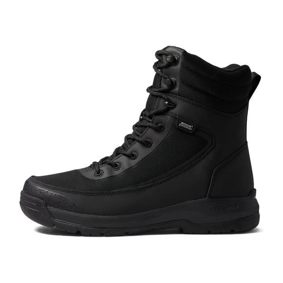 BOGS Men's Shale 8" Glacial Grip Work Boots Size 15 Black Lace Up Waterproof NIB - Picture 2 of 12